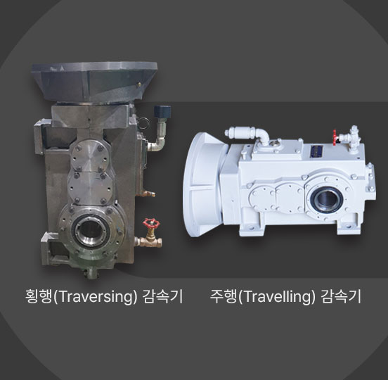 주행(Travelling), 횡행(Traversing) 감속기 이미지